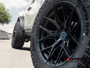 Ford Bronco Custom Wheels - HF6-4 by Vossen - Satin Black